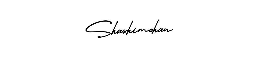 Shashimohan stylish signature style. Best Handwritten Sign (AmerikaSignatureDemo-Regular) for my name. Handwritten Signature Collection Ideas for my name Shashimohan. Shashimohan signature style 3 images and pictures png