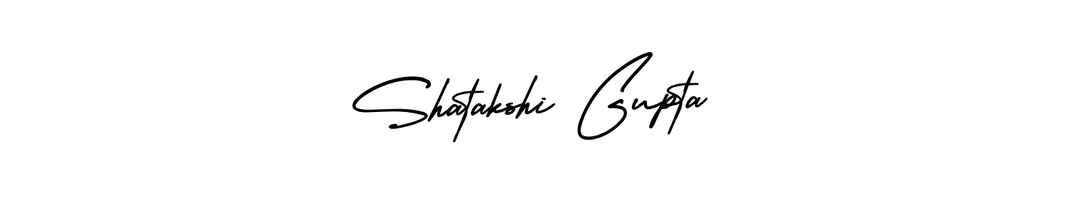 Shatakshi Gupta stylish signature style. Best Handwritten Sign (AmerikaSignatureDemo-Regular) for my name. Handwritten Signature Collection Ideas for my name Shatakshi Gupta. Shatakshi Gupta signature style 3 images and pictures png