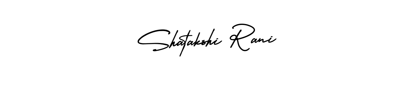 Check out images of Autograph of Shatakshi Rani name. Actor Shatakshi Rani Signature Style. AmerikaSignatureDemo-Regular is a professional sign style online. Shatakshi Rani signature style 3 images and pictures png
