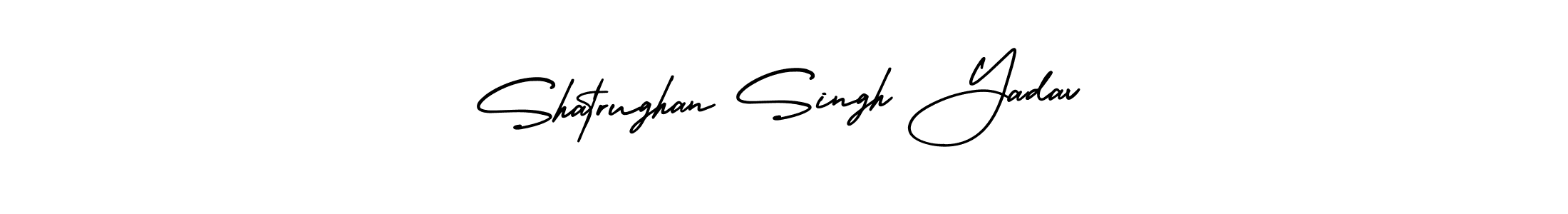 Make a beautiful signature design for name Shatrughan Singh Yadav. With this signature (AmerikaSignatureDemo-Regular) style, you can create a handwritten signature for free. Shatrughan Singh Yadav signature style 3 images and pictures png
