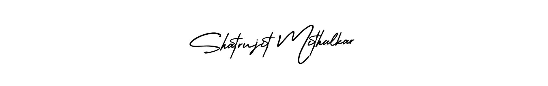 Also we have Shatrujit Mithalkar name is the best signature style. Create professional handwritten signature collection using AmerikaSignatureDemo-Regular autograph style. Shatrujit Mithalkar signature style 3 images and pictures png