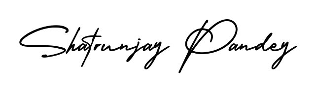 How to make Shatrunjay Pandey name signature. Use AmerikaSignatureDemo-Regular style for creating short signs online. This is the latest handwritten sign. Shatrunjay Pandey signature style 3 images and pictures png