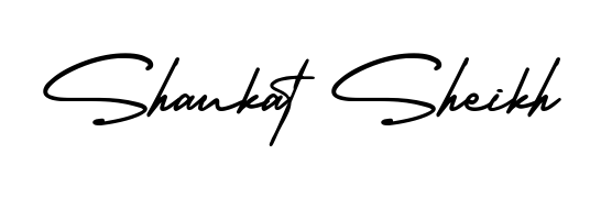 Make a short Shaukat Sheikh signature style. Manage your documents anywhere anytime using AmerikaSignatureDemo-Regular. Create and add eSignatures, submit forms, share and send files easily. Shaukat Sheikh signature style 3 images and pictures png