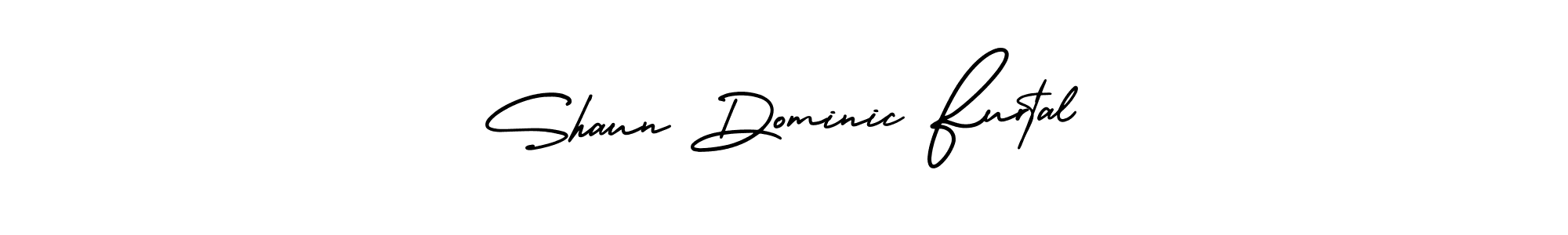 Create a beautiful signature design for name Shaun Dominic Furtal. With this signature (AmerikaSignatureDemo-Regular) fonts, you can make a handwritten signature for free. Shaun Dominic Furtal signature style 3 images and pictures png