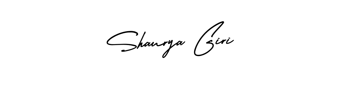 if you are searching for the best signature style for your name Shaurya Giri. so please give up your signature search. here we have designed multiple signature styles  using AmerikaSignatureDemo-Regular. Shaurya Giri signature style 3 images and pictures png
