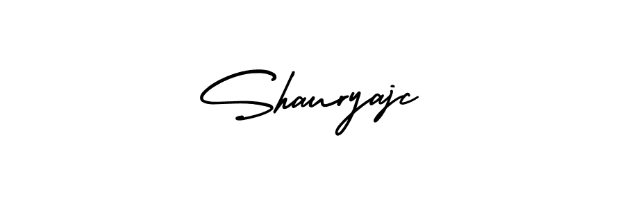 How to make Shauryajc signature? AmerikaSignatureDemo-Regular is a professional autograph style. Create handwritten signature for Shauryajc name. Shauryajc signature style 3 images and pictures png
