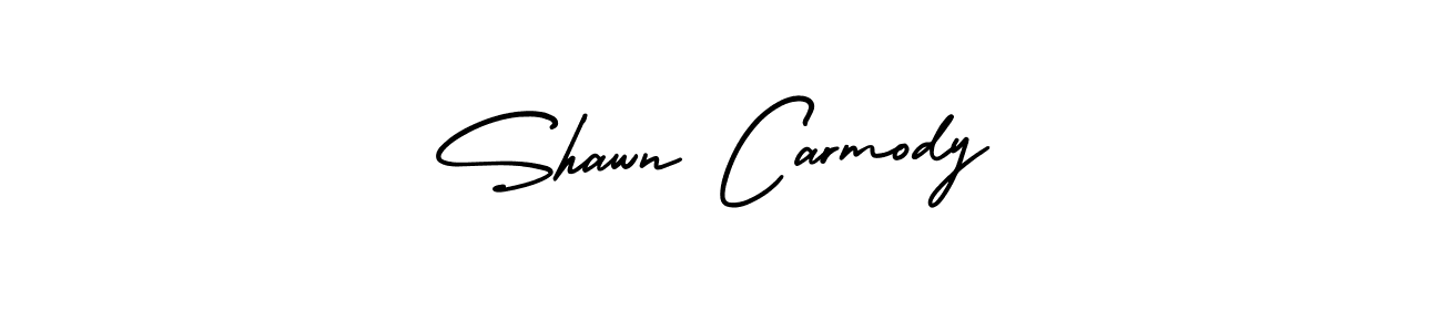 Design your own signature with our free online signature maker. With this signature software, you can create a handwritten (AmerikaSignatureDemo-Regular) signature for name Shawn Carmody. Shawn Carmody signature style 3 images and pictures png