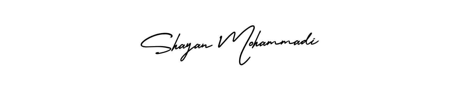 Here are the top 10 professional signature styles for the name Shayan Mohammadi. These are the best autograph styles you can use for your name. Shayan Mohammadi signature style 3 images and pictures png