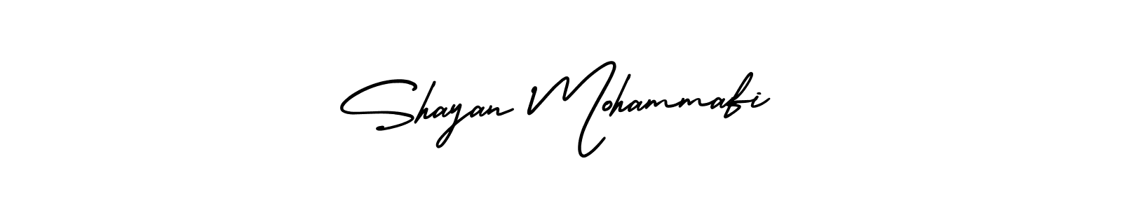 How to make Shayan Mohammafi signature? AmerikaSignatureDemo-Regular is a professional autograph style. Create handwritten signature for Shayan Mohammafi name. Shayan Mohammafi signature style 3 images and pictures png