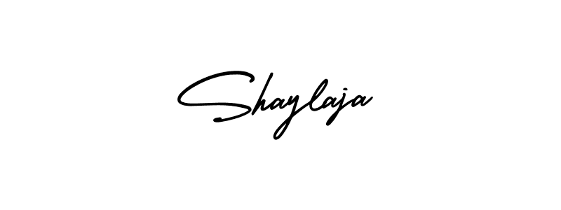 Make a beautiful signature design for name Shaylaja. With this signature (AmerikaSignatureDemo-Regular) style, you can create a handwritten signature for free. Shaylaja signature style 3 images and pictures png