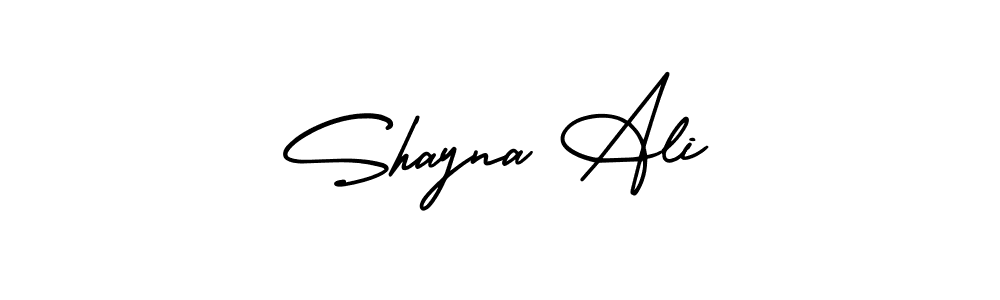 Also You can easily find your signature by using the search form. We will create Shayna Ali name handwritten signature images for you free of cost using AmerikaSignatureDemo-Regular sign style. Shayna Ali signature style 3 images and pictures png