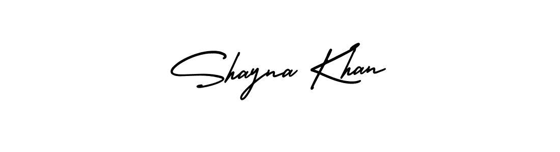 Make a beautiful signature design for name Shayna Khan. Use this online signature maker to create a handwritten signature for free. Shayna Khan signature style 3 images and pictures png