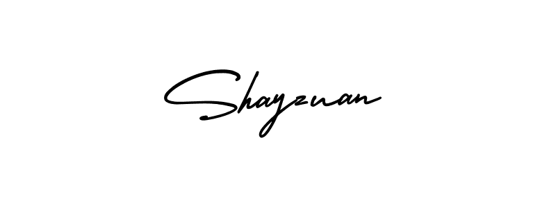 It looks lik you need a new signature style for name Shayzuan. Design unique handwritten (AmerikaSignatureDemo-Regular) signature with our free signature maker in just a few clicks. Shayzuan signature style 3 images and pictures png
