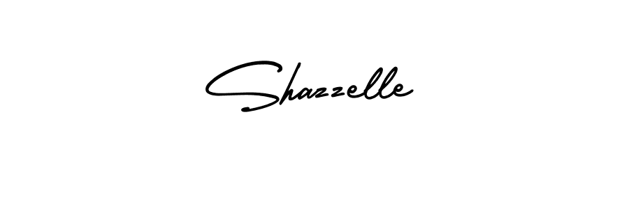 How to Draw Shazzelle signature style? AmerikaSignatureDemo-Regular is a latest design signature styles for name Shazzelle. Shazzelle signature style 3 images and pictures png