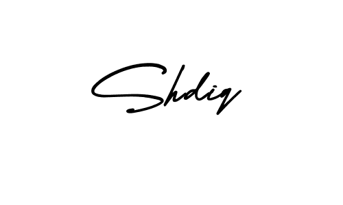 Design your own signature with our free online signature maker. With this signature software, you can create a handwritten (AmerikaSignatureDemo-Regular) signature for name Shdiq. Shdiq signature style 3 images and pictures png