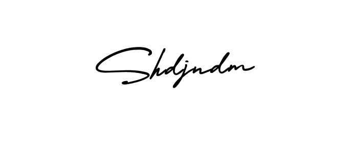 Create a beautiful signature design for name Shdjndm. With this signature (AmerikaSignatureDemo-Regular) fonts, you can make a handwritten signature for free. Shdjndm signature style 3 images and pictures png