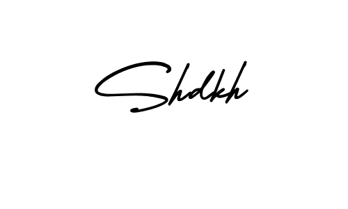 Create a beautiful signature design for name Shdkh. With this signature (AmerikaSignatureDemo-Regular) fonts, you can make a handwritten signature for free. Shdkh signature style 3 images and pictures png