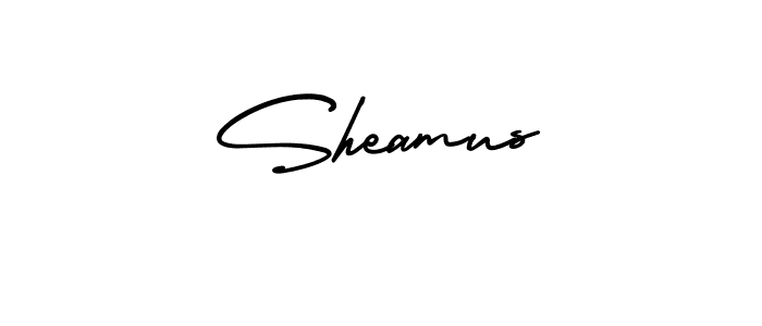 Design your own signature with our free online signature maker. With this signature software, you can create a handwritten (AmerikaSignatureDemo-Regular) signature for name Sheamus. Sheamus signature style 3 images and pictures png