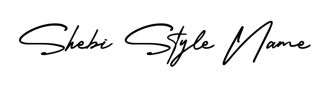 Shebi Style Name stylish signature style. Best Handwritten Sign (AmerikaSignatureDemo-Regular) for my name. Handwritten Signature Collection Ideas for my name Shebi Style Name. Shebi Style Name signature style 3 images and pictures png