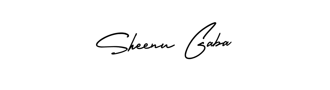 Also we have Sheenu Gaba name is the best signature style. Create professional handwritten signature collection using AmerikaSignatureDemo-Regular autograph style. Sheenu Gaba signature style 3 images and pictures png