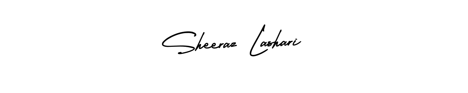 Use a signature maker to create a handwritten signature online. With this signature software, you can design (AmerikaSignatureDemo-Regular) your own signature for name Sheeraz Lashari. Sheeraz Lashari signature style 3 images and pictures png