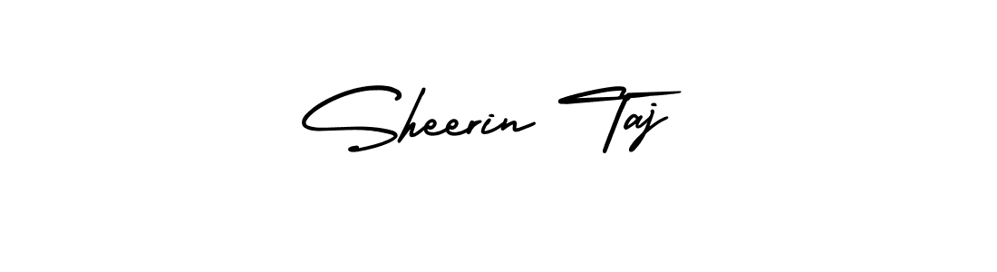 This is the best signature style for the Sheerin Taj name. Also you like these signature font (AmerikaSignatureDemo-Regular). Mix name signature. Sheerin Taj signature style 3 images and pictures png