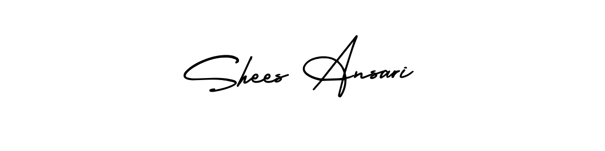 Also You can easily find your signature by using the search form. We will create Shees Ansari name handwritten signature images for you free of cost using AmerikaSignatureDemo-Regular sign style. Shees Ansari signature style 3 images and pictures png