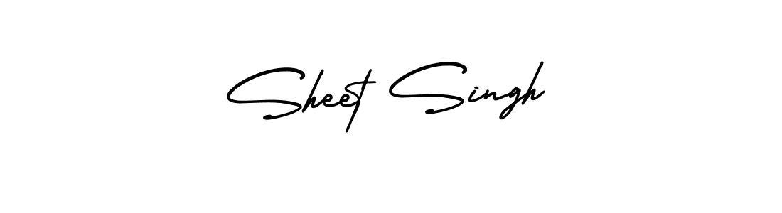 Make a beautiful signature design for name Sheet Singh. With this signature (AmerikaSignatureDemo-Regular) style, you can create a handwritten signature for free. Sheet Singh signature style 3 images and pictures png