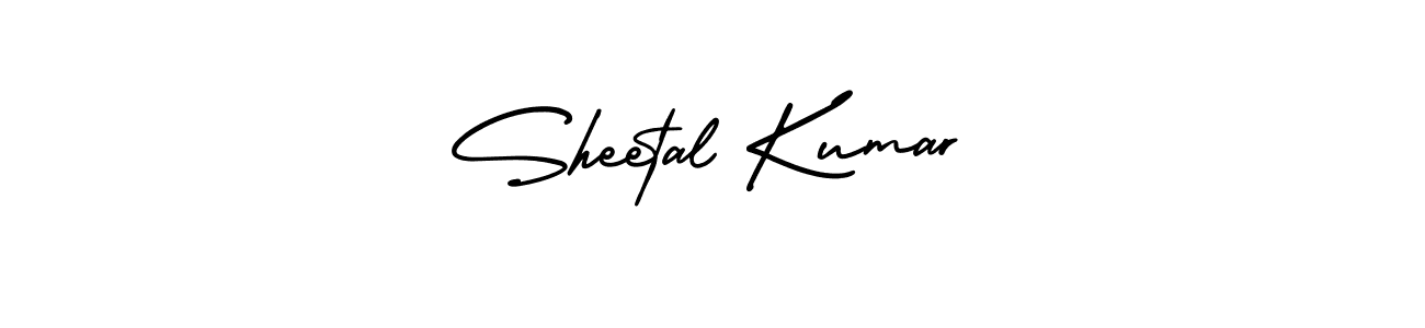 Sheetal Kumar stylish signature style. Best Handwritten Sign (AmerikaSignatureDemo-Regular) for my name. Handwritten Signature Collection Ideas for my name Sheetal Kumar. Sheetal Kumar signature style 3 images and pictures png