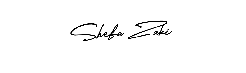 Create a beautiful signature design for name Shefa Zaki. With this signature (AmerikaSignatureDemo-Regular) fonts, you can make a handwritten signature for free. Shefa Zaki signature style 3 images and pictures png