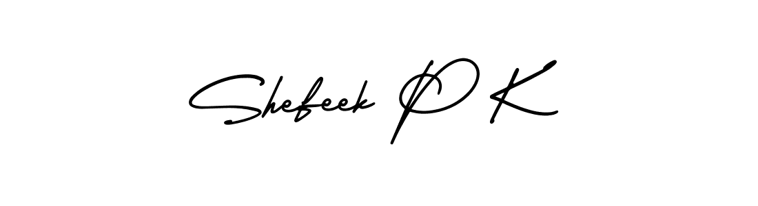 Also You can easily find your signature by using the search form. We will create Shefeek P K name handwritten signature images for you free of cost using AmerikaSignatureDemo-Regular sign style. Shefeek P K signature style 3 images and pictures png