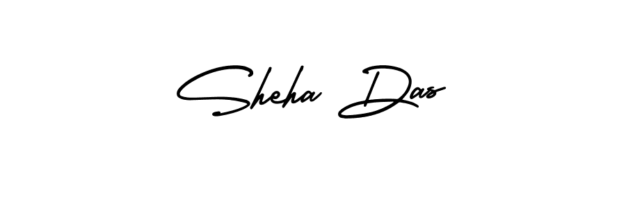 Make a beautiful signature design for name Sheha Das. With this signature (AmerikaSignatureDemo-Regular) style, you can create a handwritten signature for free. Sheha Das signature style 3 images and pictures png