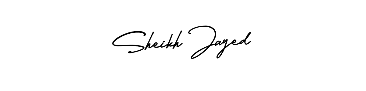 Best and Professional Signature Style for Sheikh Jayed. AmerikaSignatureDemo-Regular Best Signature Style Collection. Sheikh Jayed signature style 3 images and pictures png