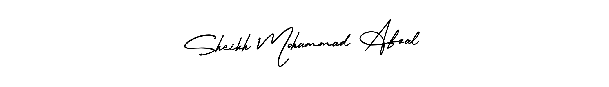 It looks lik you need a new signature style for name Sheikh Mohammad Afzal. Design unique handwritten (AmerikaSignatureDemo-Regular) signature with our free signature maker in just a few clicks. Sheikh Mohammad Afzal signature style 3 images and pictures png