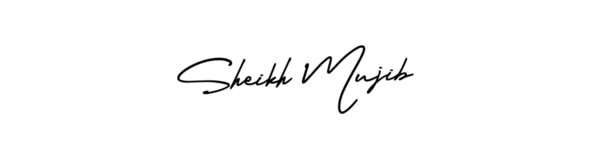 Similarly AmerikaSignatureDemo-Regular is the best handwritten signature design. Signature creator online .You can use it as an online autograph creator for name Sheikh Mujib. Sheikh Mujib signature style 3 images and pictures png