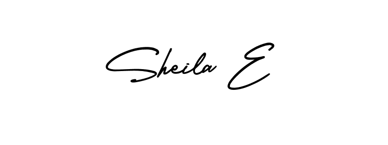 Make a beautiful signature design for name Sheila E. With this signature (AmerikaSignatureDemo-Regular) style, you can create a handwritten signature for free. Sheila E signature style 3 images and pictures png