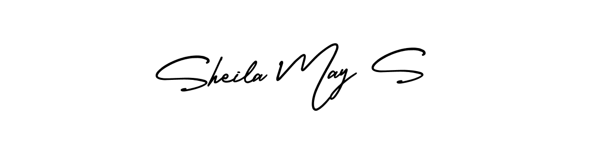 It looks lik you need a new signature style for name Sheila May S. Design unique handwritten (AmerikaSignatureDemo-Regular) signature with our free signature maker in just a few clicks. Sheila May S signature style 3 images and pictures png