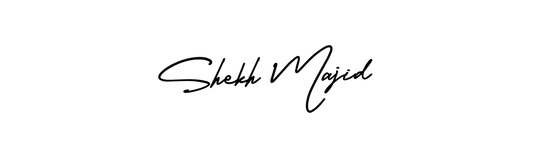 How to Draw Shekh Majid signature style? AmerikaSignatureDemo-Regular is a latest design signature styles for name Shekh Majid. Shekh Majid signature style 3 images and pictures png