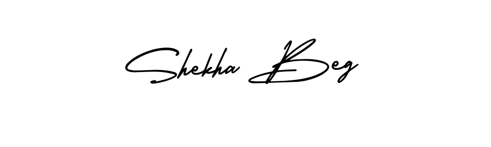 AmerikaSignatureDemo-Regular is a professional signature style that is perfect for those who want to add a touch of class to their signature. It is also a great choice for those who want to make their signature more unique. Get Shekha Beg name to fancy signature for free. Shekha Beg signature style 3 images and pictures png