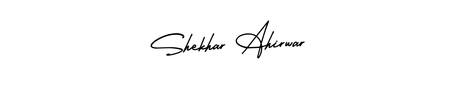 Make a beautiful signature design for name Shekhar Ahirwar. Use this online signature maker to create a handwritten signature for free. Shekhar Ahirwar signature style 3 images and pictures png