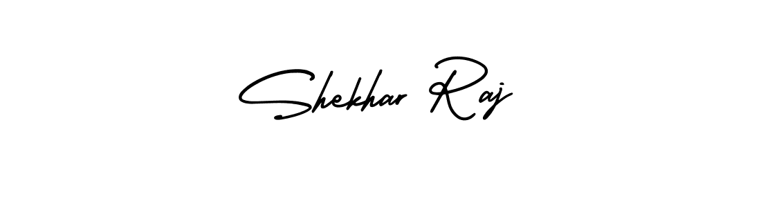 Create a beautiful signature design for name Shekhar Raj. With this signature (AmerikaSignatureDemo-Regular) fonts, you can make a handwritten signature for free. Shekhar Raj signature style 3 images and pictures png
