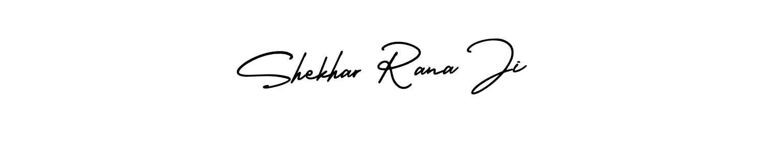 Create a beautiful signature design for name Shekhar Rana Ji. With this signature (AmerikaSignatureDemo-Regular) fonts, you can make a handwritten signature for free. Shekhar Rana Ji signature style 3 images and pictures png
