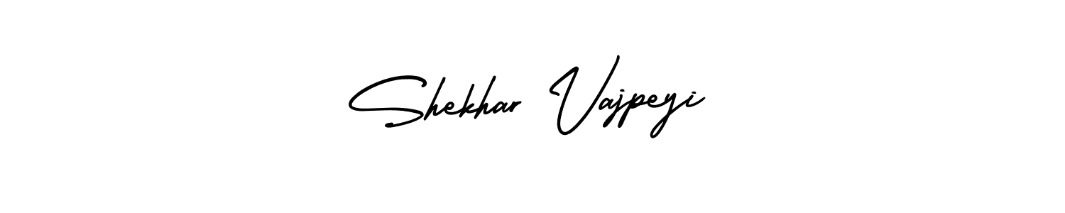 AmerikaSignatureDemo-Regular is a professional signature style that is perfect for those who want to add a touch of class to their signature. It is also a great choice for those who want to make their signature more unique. Get Shekhar Vajpeyi name to fancy signature for free. Shekhar Vajpeyi signature style 3 images and pictures png