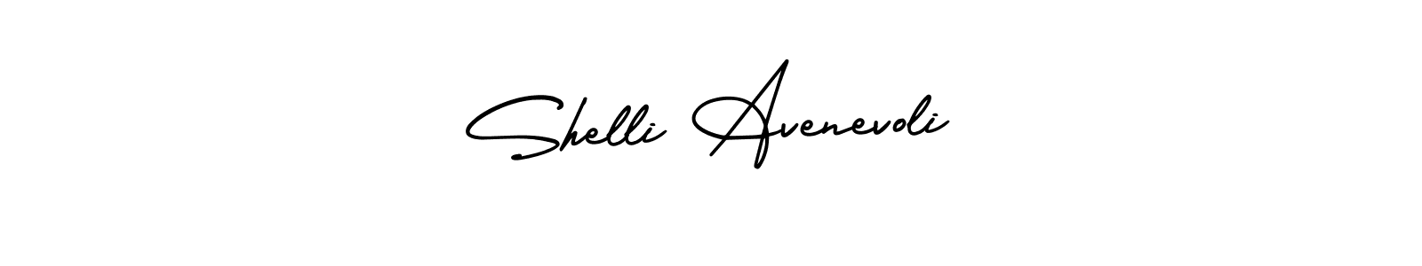 It looks lik you need a new signature style for name Shelli Avenevoli. Design unique handwritten (AmerikaSignatureDemo-Regular) signature with our free signature maker in just a few clicks. Shelli Avenevoli signature style 3 images and pictures png