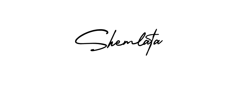 How to Draw Shemlata signature style? AmerikaSignatureDemo-Regular is a latest design signature styles for name Shemlata. Shemlata signature style 3 images and pictures png