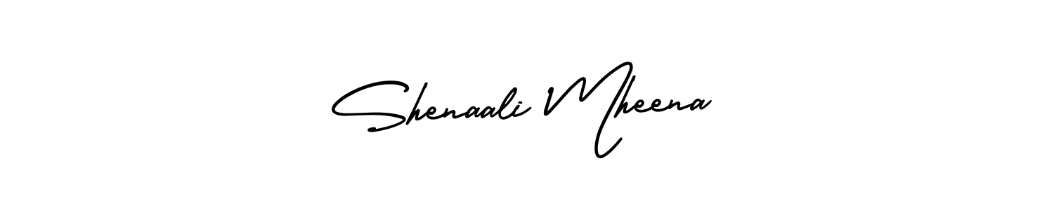 Also You can easily find your signature by using the search form. We will create Shenaali Mheena name handwritten signature images for you free of cost using AmerikaSignatureDemo-Regular sign style. Shenaali Mheena signature style 3 images and pictures png