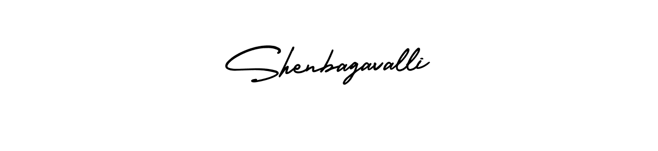 Design your own signature with our free online signature maker. With this signature software, you can create a handwritten (AmerikaSignatureDemo-Regular) signature for name Shenbagavalli. Shenbagavalli signature style 3 images and pictures png