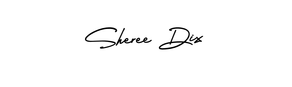 Make a beautiful signature design for name Sheree Dix. Use this online signature maker to create a handwritten signature for free. Sheree Dix signature style 3 images and pictures png
