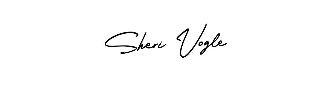 Use a signature maker to create a handwritten signature online. With this signature software, you can design (AmerikaSignatureDemo-Regular) your own signature for name Sheri Vogle. Sheri Vogle signature style 3 images and pictures png