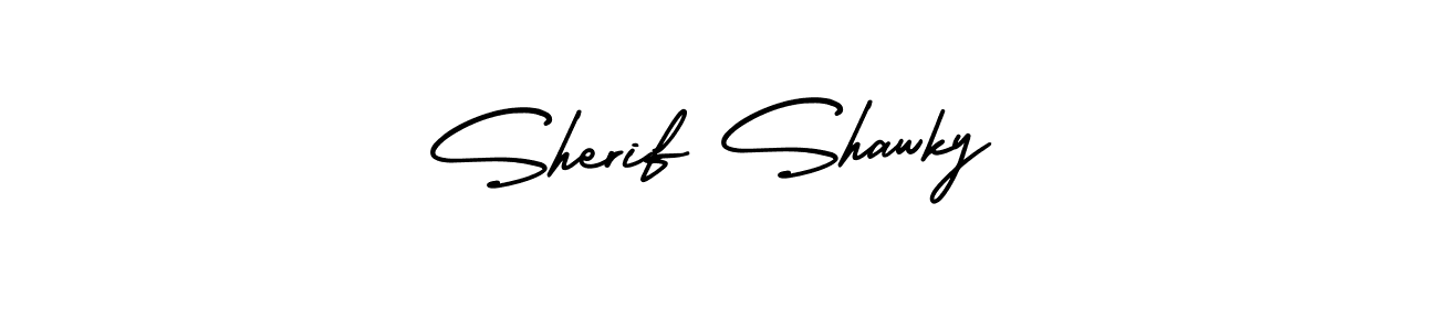 See photos of Sherif Shawky official signature by Spectra . Check more albums & portfolios. Read reviews & check more about AmerikaSignatureDemo-Regular font. Sherif Shawky signature style 3 images and pictures png